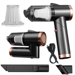 Bezdrôtový vysávač do auta s filtrom na koncovky