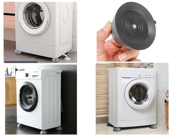 Washing machine dishwasher anti-vibration pads 4 pcs