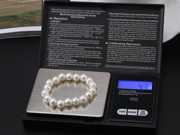 500g/0.01g precious electronic grammer weights