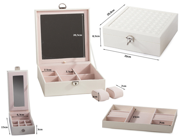 Jewellery box watches organiser box