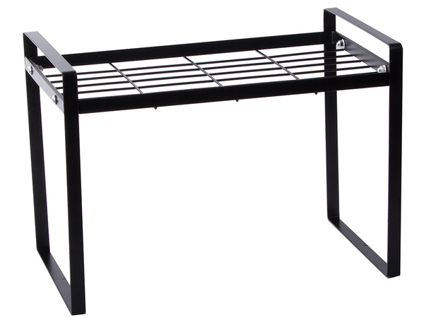 Einstöckiges metallregal für küchenarbeitsplatte küchenorganisator dachbodenständer