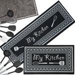 Kitchen decorative rug kit 2 pcs. Kitchen patterns rug