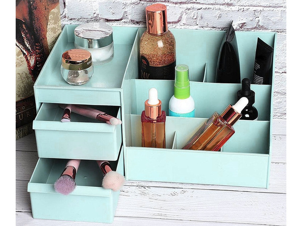 Schatulle kosmetik organizer schmuckbehälter mit zwei schubladen