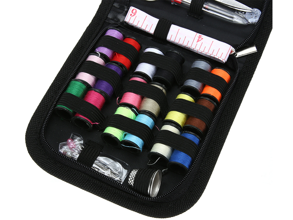 Sewing kit sewing case needles thread pins