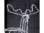 RENNES LUMINEUX 216 DÉCORATION DE NOËL AVEC TÊTE MOBILE GRAND JARDIN