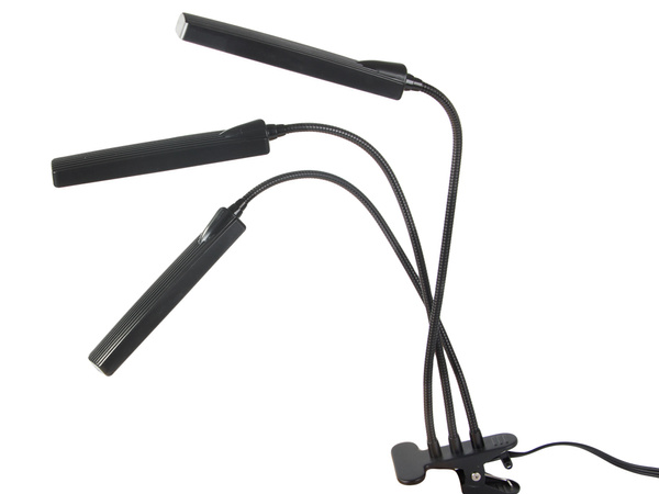 Lampa do roślin led usb uprawy wzrostu panel grow light timer klips kwiatów