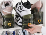 Organiser shoe holder adjustable shoe shelf wardrobe wardrobe cupboard