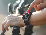 Reloj inteligente para mujer y hombre con correa de goma, deportivo, Bluetooth, llamadas, negro