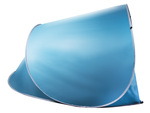 Tente de plage grand modèle verrouillable pliable avec housse anti-uv