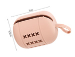 Make-up sponge holder silicone hanging cosmetics container