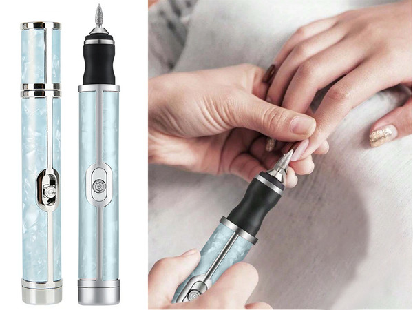 Fraiseuse à ongles manucure pédicure set de fraises batterie rechargeable usb