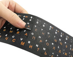 Pc qwerty laptop teclado adhesivos 11x13mm