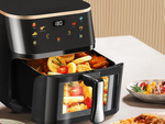 Be aliejus fryer air fryer didelis kepimui 1400 w 10 l
