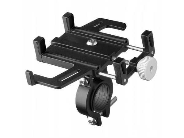 Sturdy bicycle mount for phone phone clip secure grip