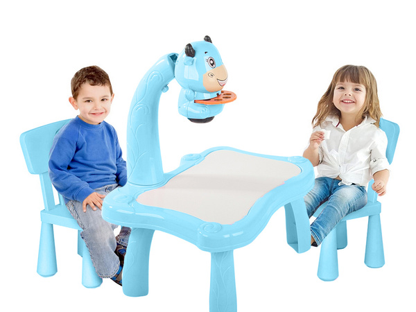 Zpětný projektor kreslicí stůl tabule fixy pro děti fixy