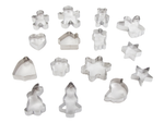 Emporte-pièces pour pain d'épice biscuits de noël 15 pcs. A cuire