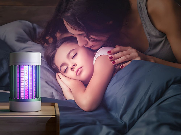 Insect trap lamp mosquitoes insects moths uv wireless pendant