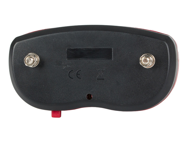 Led fahrrad rücklicht für fahrradträger 2xaa batterien stark