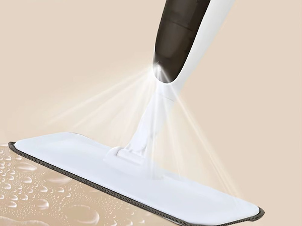 Plochý mop s délkovým stříkačem 120cm 350ml +3 balíčky mikrovláken