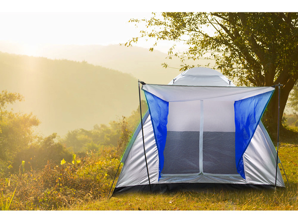 4 személyes iglo sátor baldachinos kemping strandon