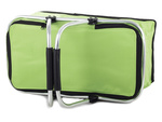 Thermal folding picnic basket insulating shopping basket