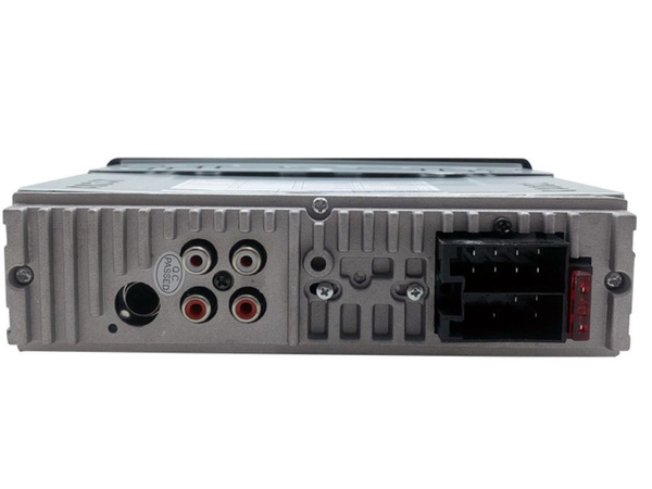 Avtomobilski radio bluetooth usb aux sd 1-din mikrofon + pilot 4 x 60w