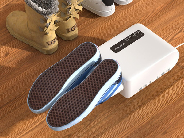 Secador de zapatos de pared adhesivo, secado rápido e intenso, para montar en la pared.