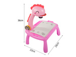 Rétroprojecteur table de dessin tableau blanc marqueurs pour enfants marqueurs