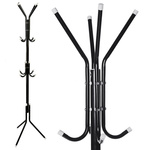 Clothes rack outerwear jackets floor hook arms