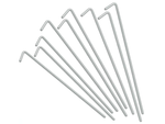 Tent pillars anchor pigs steel 24cm 10pcs hook & lamp; loop pins