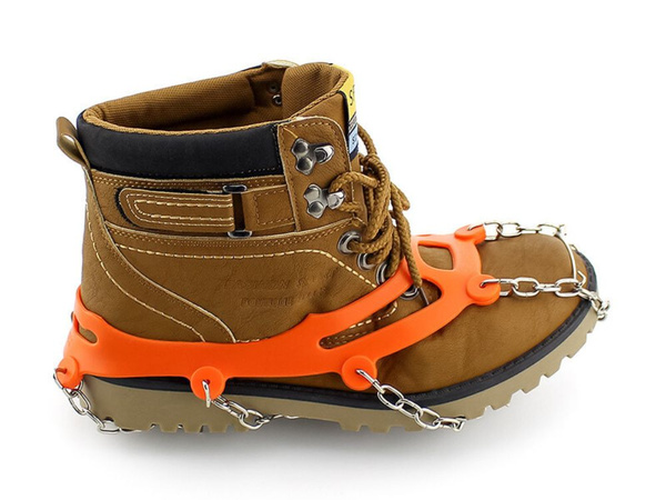 Wandern steigeisen für schuhe in den bergen spikes ketten anti-rutsch 36-40