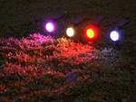 Linterna solar rgbw led jardín lámpara de navidad