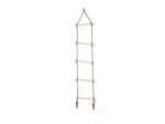 Garden rope ladder for children wooden swing climbing