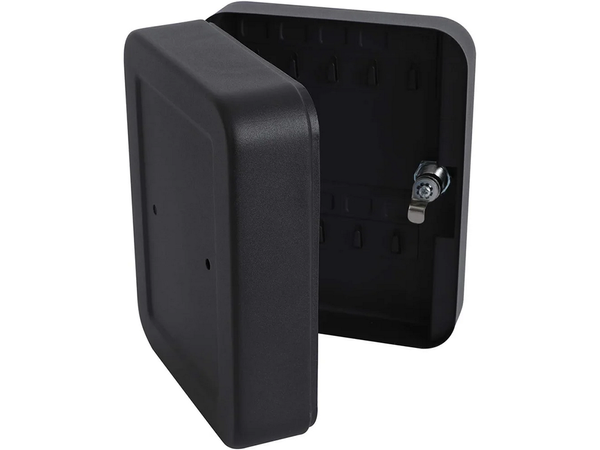 Kulcsszéf fém tok 48 kulcsra zárható akasztóval, kampókkal