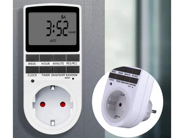 Zeitschaltuhr an-ausschalter lcd digital