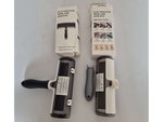 Brush roller for cleaning and collecting hair, reusable