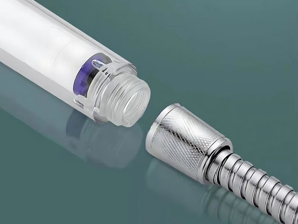Handbrause mit austauschbarem turbofilter mit gebläse