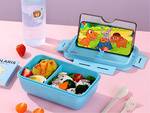 Lunchbox hommikusöögi konteiner lõunasöögi söögiriistad koos pudeliga komplekt
