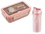 Lunchbox frühstücksbox frühstücksbehälter mitbestimmung mit trinkflasche set