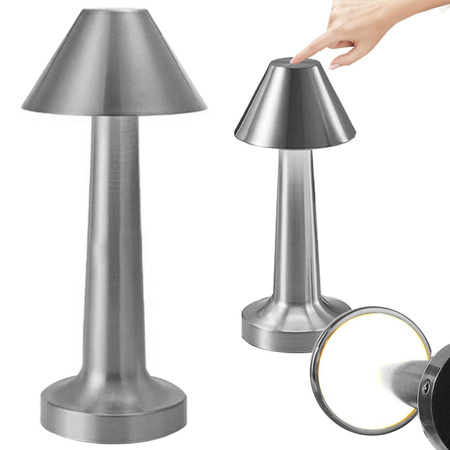Dormitor masă noapte lumina lampa touch 3 pas wireless