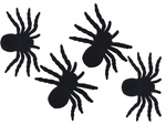 Halloween araña 4 piezas grandes decoración espeluznante