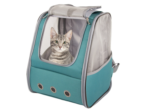 Bolsa de transporte mochila gato perro malla mochila
