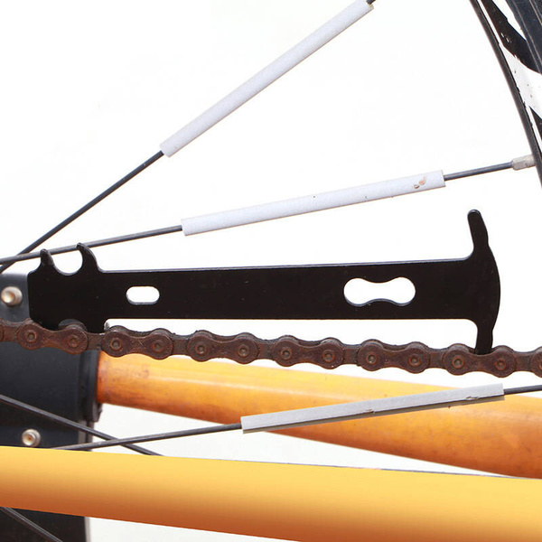 Kerékpárlánc kopásának mérésére szolgáló mérőműszer