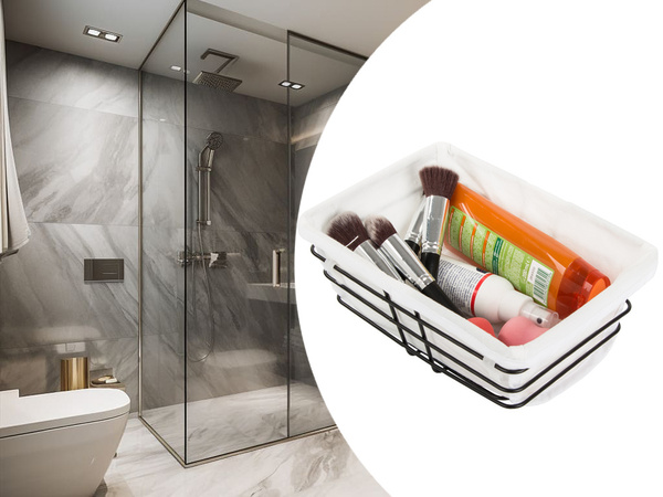 Loft panier métallique pour la cuisine pour fruits pain avec doublure