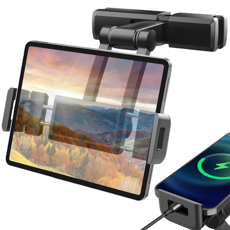 Soporte de coche para tablet teléfono reposacabezas ajustable universal