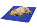 Mata refrigerante de gel resistente al agua para perros animales 50x40cm gato piernera