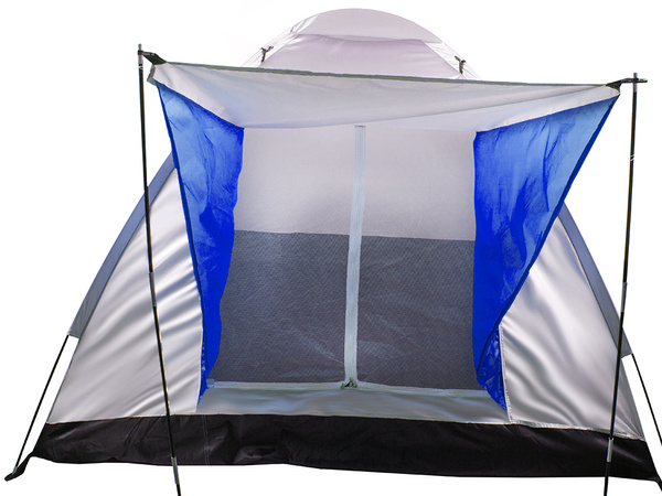 4-person iglo tent with canopy camping beach
