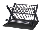 Double-deck drainer tray folding tray standing large