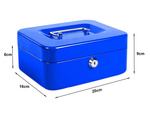Caja fuerte metálica documentos clave