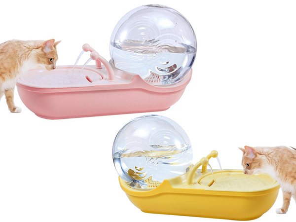 Automātiskais dzirdinātājs kaķu suņu ūdens strūklakai filtrs dzirdinātājs bļoda gliemežvāks